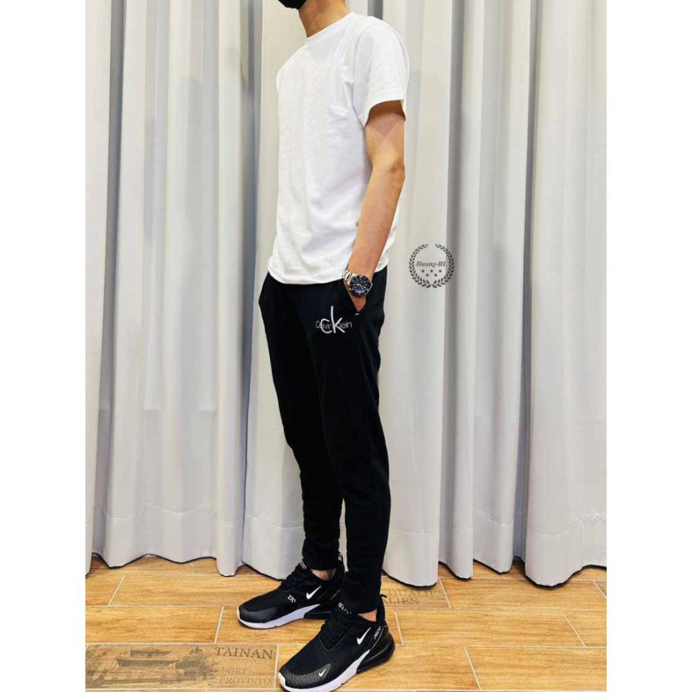 開發票💯保證正品💯CK Calvin Klein 長褲 棉褲 兩件組 成人版 黑色 灰色 縮口褲 #外RL-細節圖2