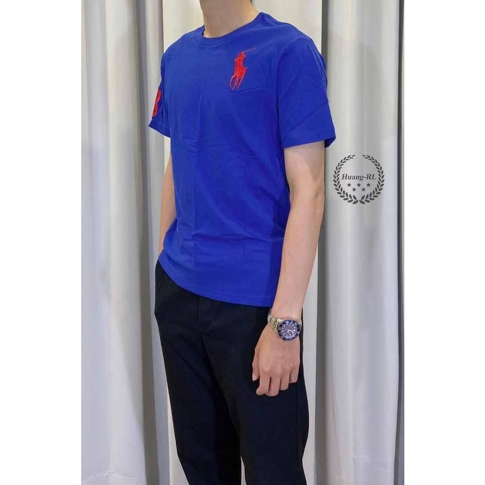 💯保證正品💯Ralph Lauren RL 青年版 大馬 短袖 POLO  素T 圓領 7【Huang-RL】-細節圖3