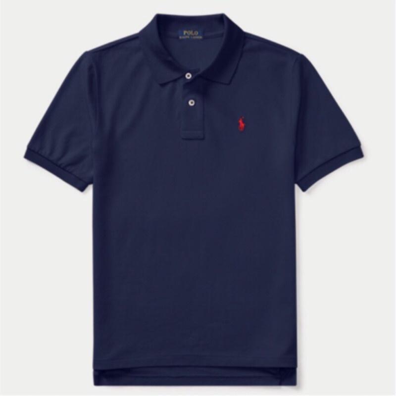 💯保證正品💯Ralph Lauren RL POLO衫 青年版 短袖 小馬 白色 深藍色16【Huang-RL】™-細節圖4