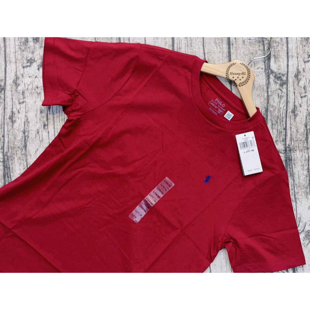 附發票💯保證正品💯Ralph Lauren RL POLO 青年版 短袖 小馬  T恤 素T 【Huang-RL】-細節圖3