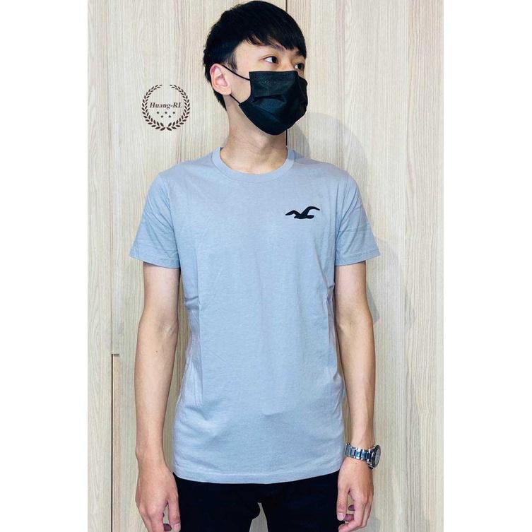 💯保證正品💯HCO Hollister 海鷗 圓領 成人版 大LOGO 素T 短T 白色 黑色33【Huang-RL】™-細節圖5