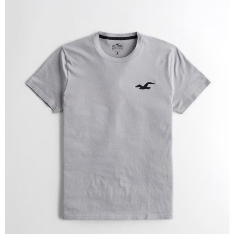 💯保證正品💯HCO Hollister 海鷗 圓領 成人版 大LOGO 素T 短T 白色 黑色33【Huang-RL】™-細節圖7