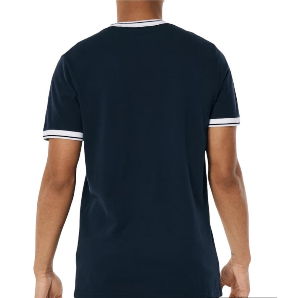 💯保證正品💯HCO Hollister 海鷗 滾邊領 成人版 小LOGO 素T 短T 白色 黑色 29 Huang-RL-細節圖6