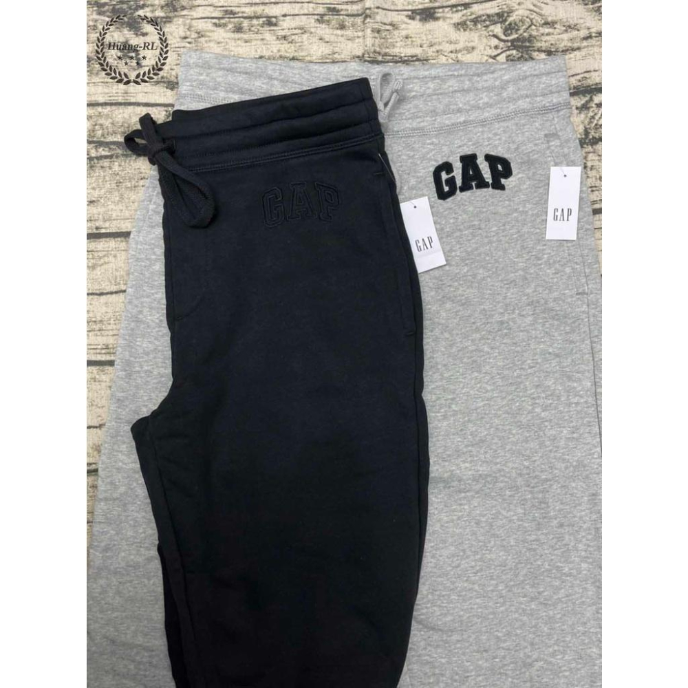 💯保證正品💯GAP 棉長褲 刺繡LOGO (內刷毛) 束口 長褲 成人版 26【Huang-RL】™-細節圖2