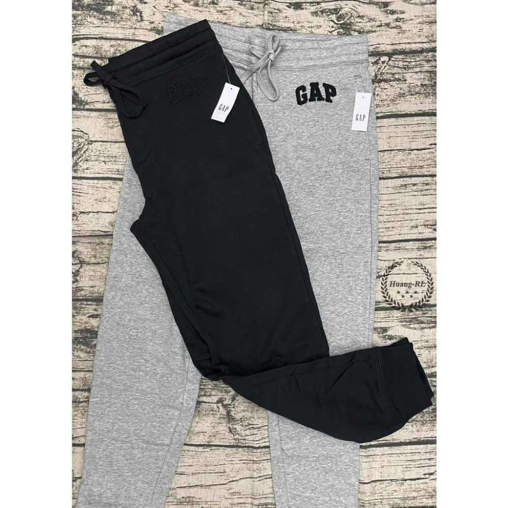 💯保證正品💯GAP 棉長褲 刺繡LOGO (內刷毛) 束口 長褲 成人版 26【Huang-RL】™-細節圖3