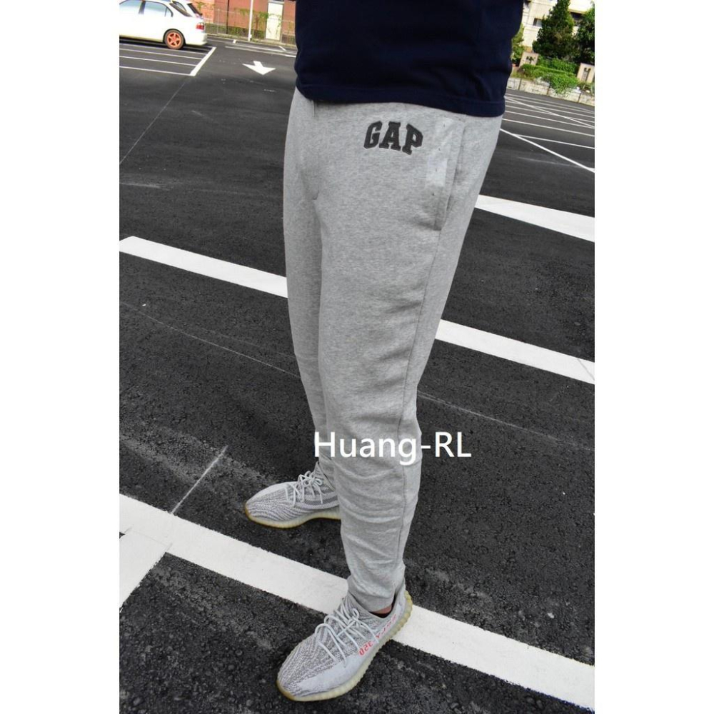 💯保證正品💯GAP 棉長褲 刺繡LOGO (內刷毛) 束口 長褲 成人版 26【Huang-RL】™-細節圖4
