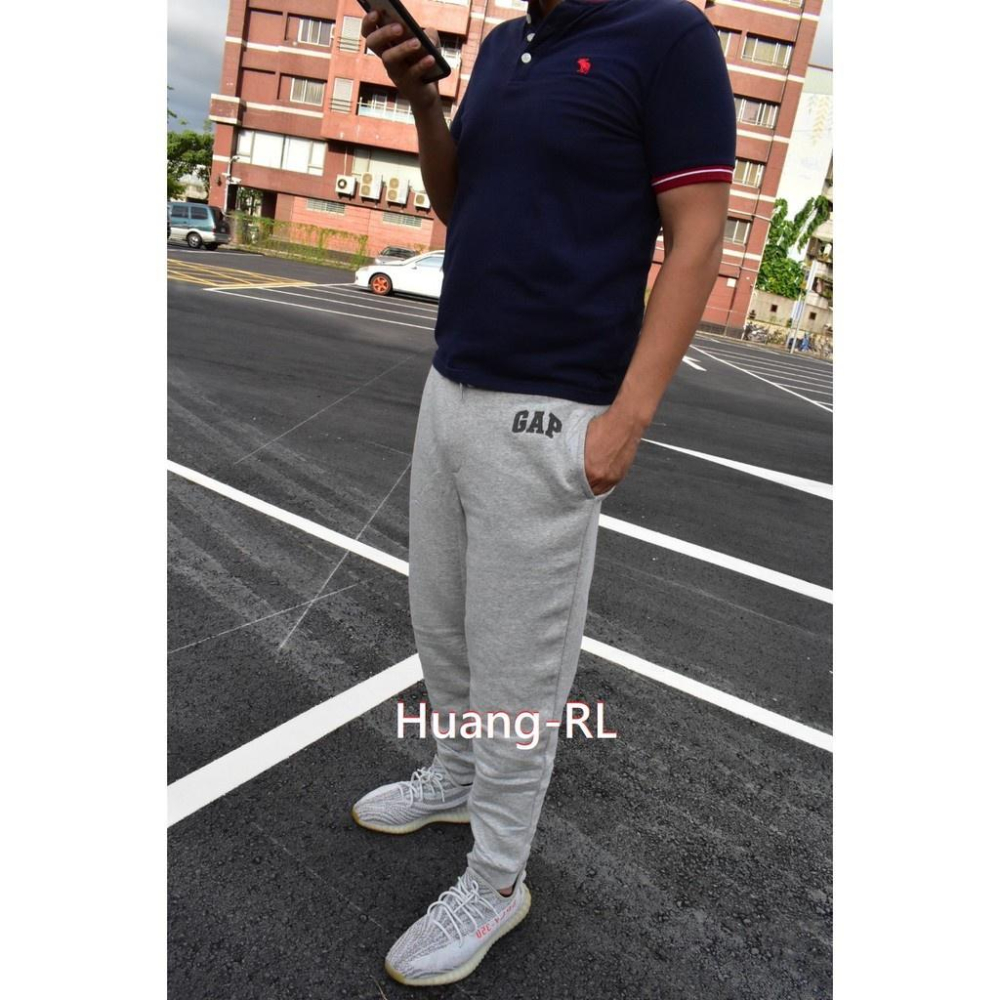 💯保證正品💯GAP 棉長褲 刺繡LOGO (內刷毛) 束口 長褲 成人版 26【Huang-RL】™-細節圖6