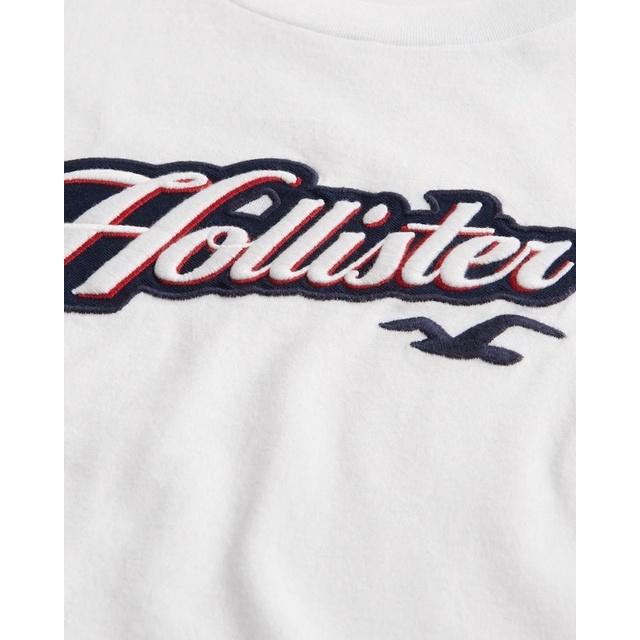 💯保證正品💯HCO Hollister 海鷗 草寫 圓領 成人版 短t 短袖 白色 92【Huang-RL】™-細節圖2