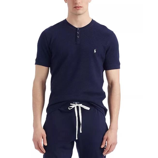 💯保證正品💯Ralph Lauren RL  短袖 素T 亨利領  成人版  大馬 小馬 11【Huang-RL】-細節圖5