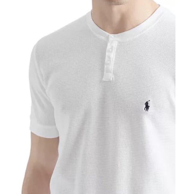 💯保證正品💯Ralph Lauren RL  短袖 素T 亨利領  成人版  大馬 小馬 11【Huang-RL】-細節圖7
