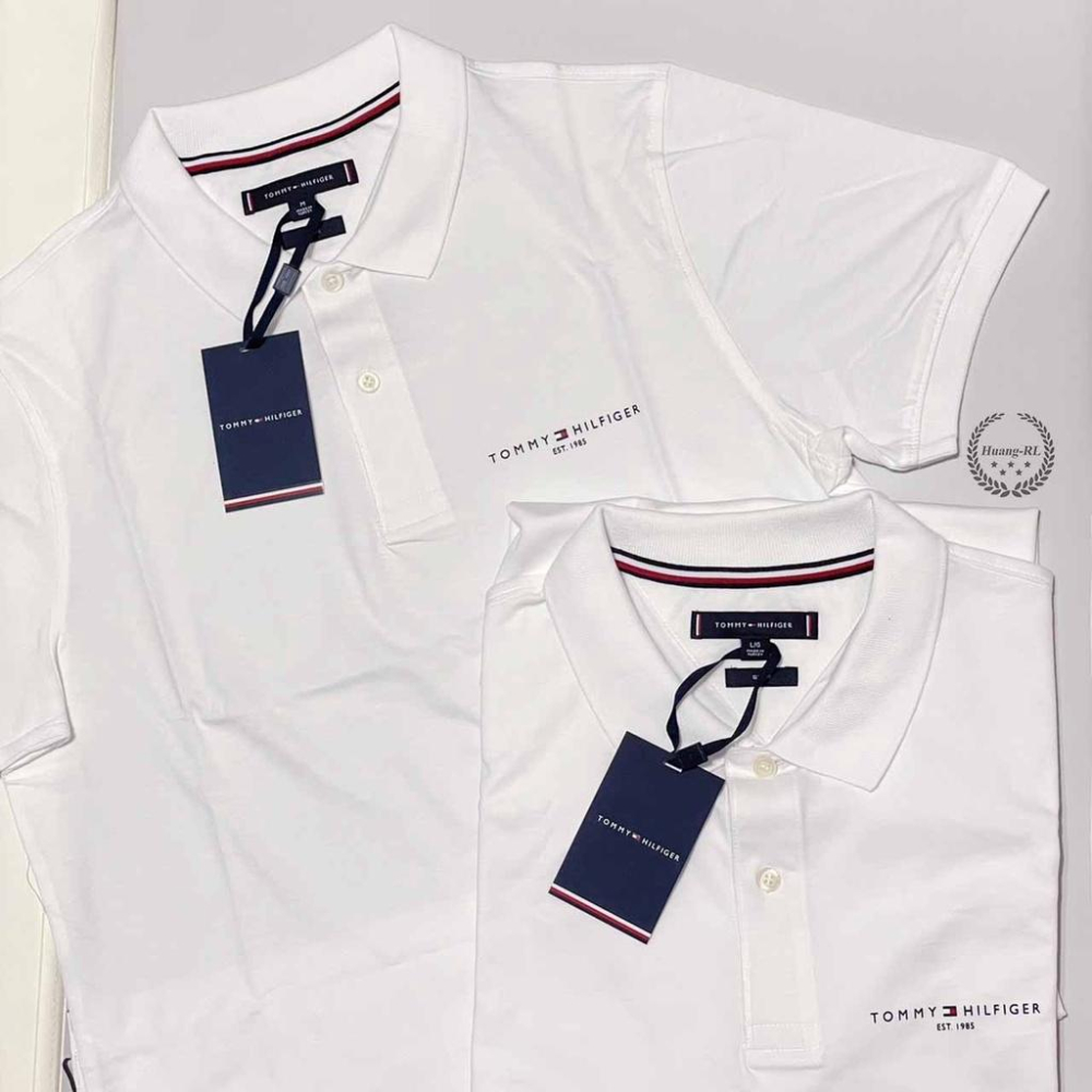 💯保證正品💯Tommy Hilfiger Polo衫 成人版  經典小Logo 湯米素面 【Huang-RL】99-細節圖3