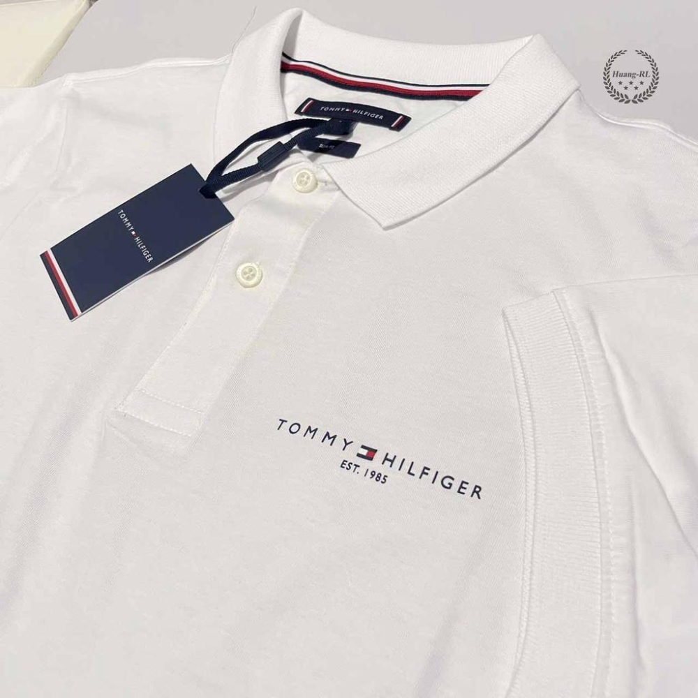 💯保證正品💯Tommy Hilfiger Polo衫 成人版  經典小Logo 湯米素面 【Huang-RL】99-細節圖4