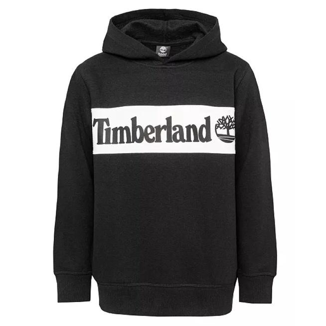 💯保證正品💯Timberland 連帽長袖 帽T 踢不爛 青年版 大LOGO 黑色 【Huang-RL】1-細節圖6