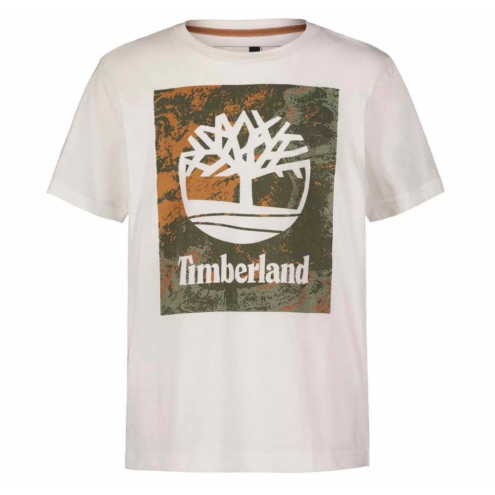 💯保證正品💯Huang-RL【Timberland】 圓領短T  踢不爛 青年版 現貨 大樹 logo 白色 107-細節圖9