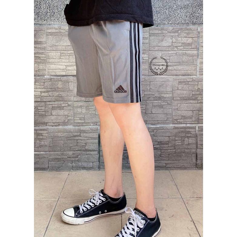 6💯保證正品💯Huang-RL  adidas 短褲 籃球短褲  排汗 三線 2件組 愛迪達 黑色 青年版-細節圖8