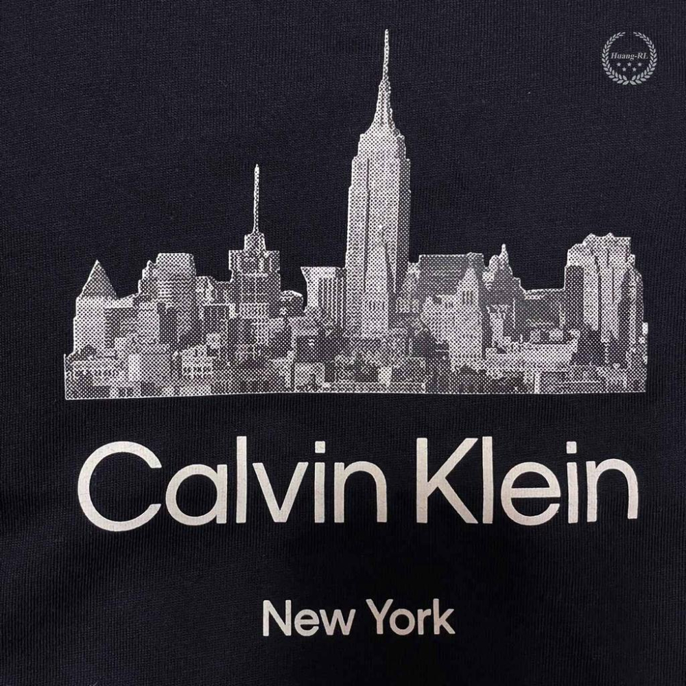 💯保證正品💯CK Calvin Klein 短袖 T恤 短T  圓領 成人版 黑色 白色 13【Huang-RL】-細節圖6