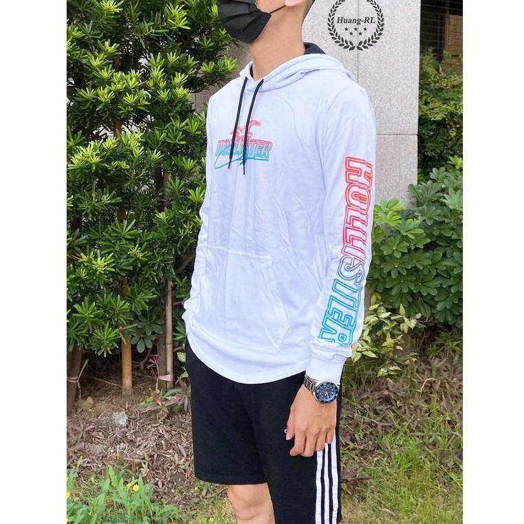 💯保證正品💯HCO Hollister 海鷗 帽T 長袖 成人版 白色 黑色 小LOGO 82【Huang-RL】™-細節圖2