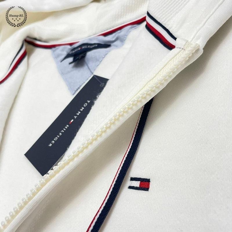 💯保證正品💯Tommy Hilfiger 薄款連帽外套 成人版(內刷毛) 經典Logo 97 棉外套【Huang-RL】-細節圖6