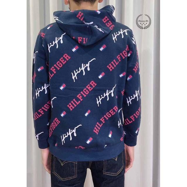 💯保證正品💯Tommy Hilfiger 連帽T  經典Logo 青年版 (內刷毛) 情侶裝 【Huang-RL】™-細節圖3