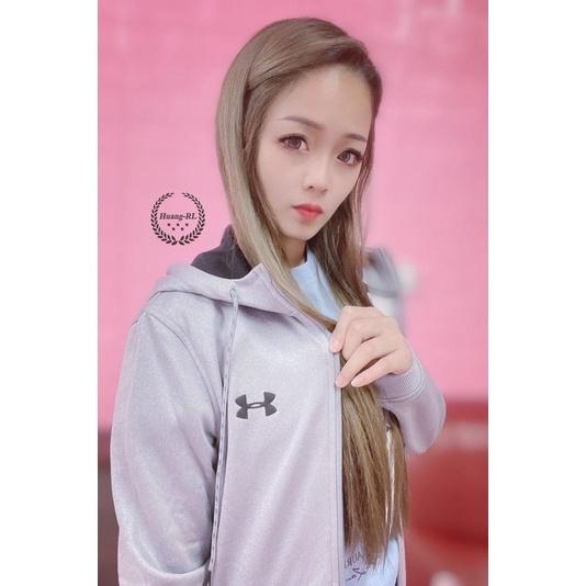 💯保證正品💯Huang-RL    Under Armour  UA 連帽外套 成人版 灰色 百搭  棉質-細節圖3
