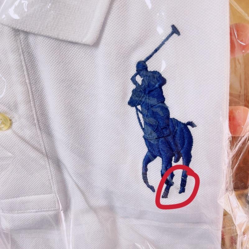 💯保證正品💯Ralph Lauren RL POLO衫 青年版 短袖 大馬 黑色 白色16【Huang-RL】™-細節圖9