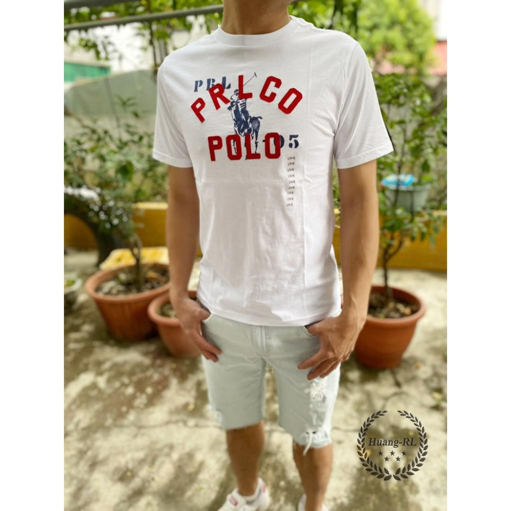 💯保證正品💯Ralph Lauren RL 大馬 POLO 青年版 短袖 正品 素T 圓領 【Huang-RL】99-細節圖3