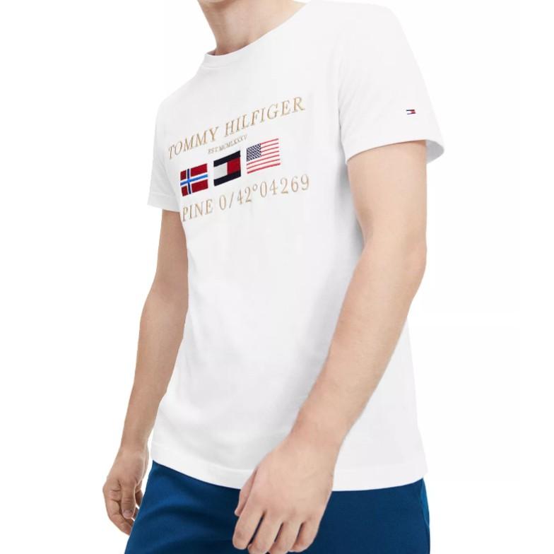 💯保證正品💯Tommy Hilfiger 短袖 T恤 短T 經典大Logo 成人版 69-1【Huang-RL】™-細節圖5