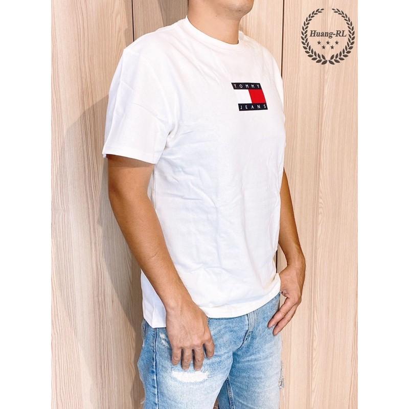 💯保證正品💯Huang-RL Tommy Hilfiger 成人版 經典大Logo 圓領 短袖 T恤 131/25-細節圖2