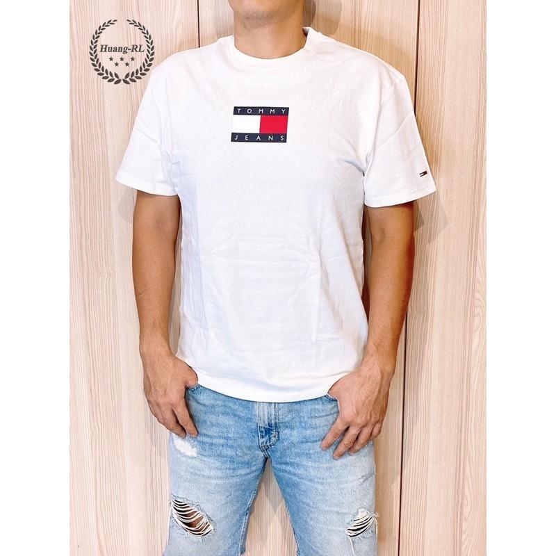 💯保證正品💯Huang-RL Tommy Hilfiger 成人版 經典大Logo 圓領 短袖 T恤 131/25-細節圖3