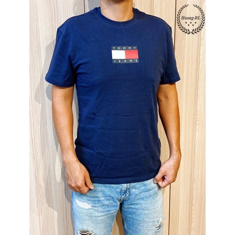 💯保證正品💯Huang-RL Tommy Hilfiger 成人版 經典大Logo 圓領 短袖 T恤 131/25-細節圖6