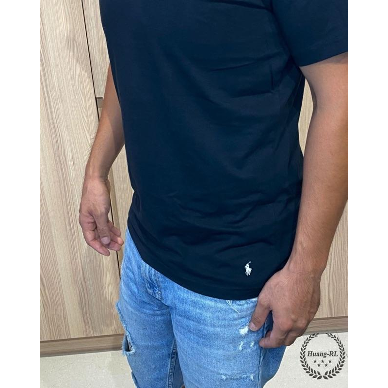 💯保證正品💯Ralph Lauren RL 素T 成人版 POLO 短袖 小馬 圓領 1【Huang-RL】™-細節圖4