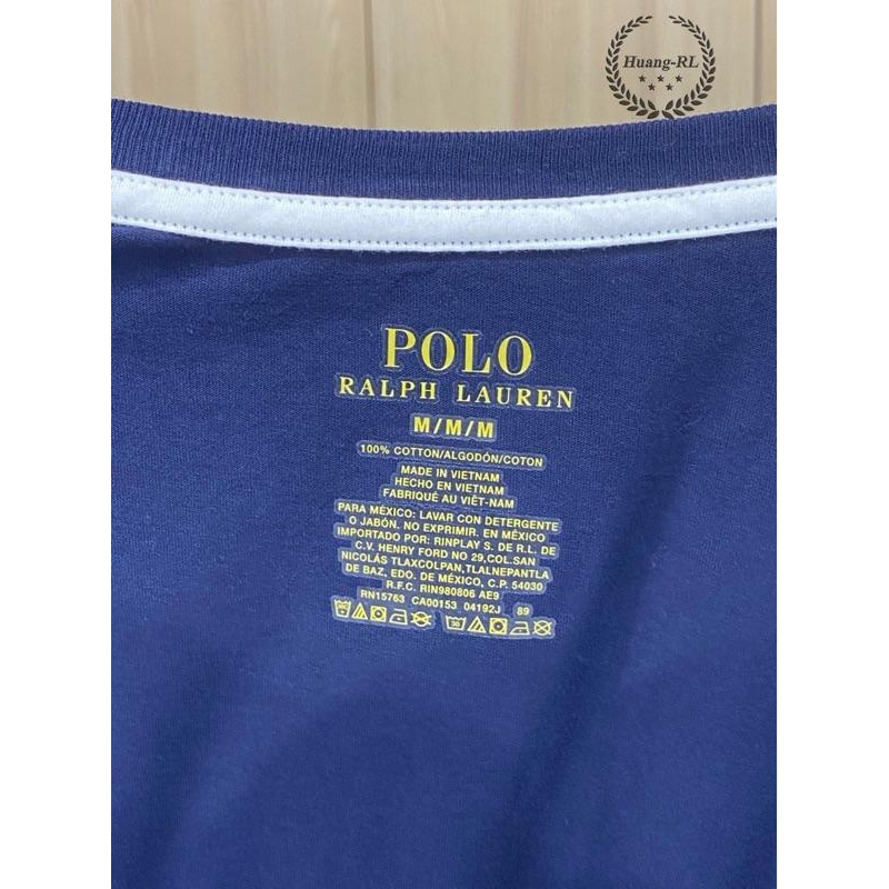💯保證正品💯Ralph Lauren RL 素T 成人版 POLO 短袖 小馬 圓領 1【Huang-RL】™-細節圖7