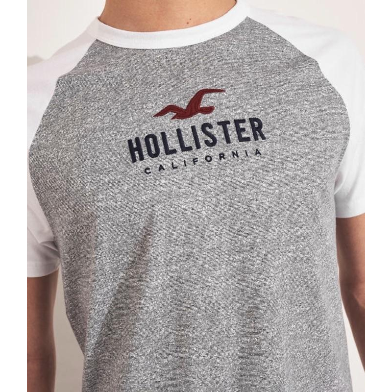 💯保證正品💯HCO Hollister 海鷗 圓領 成人版 短t 短袖 灰色 藍色 109【Huang-RL】™-細節圖3