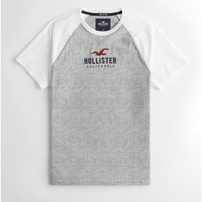 💯保證正品💯HCO Hollister 海鷗 圓領 成人版 短t 短袖 灰色 藍色 109【Huang-RL】™-細節圖5