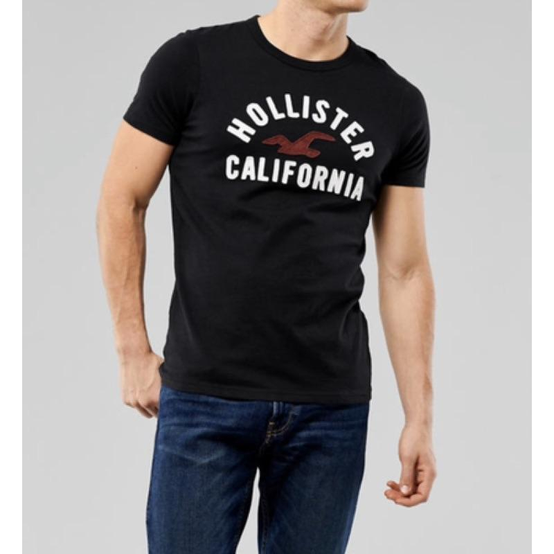 💯保證正品💯HCO Hollister 海鷗 圓領 成人版 短t  白色 黑色大logo 109 【Huang-RL】™-細節圖2