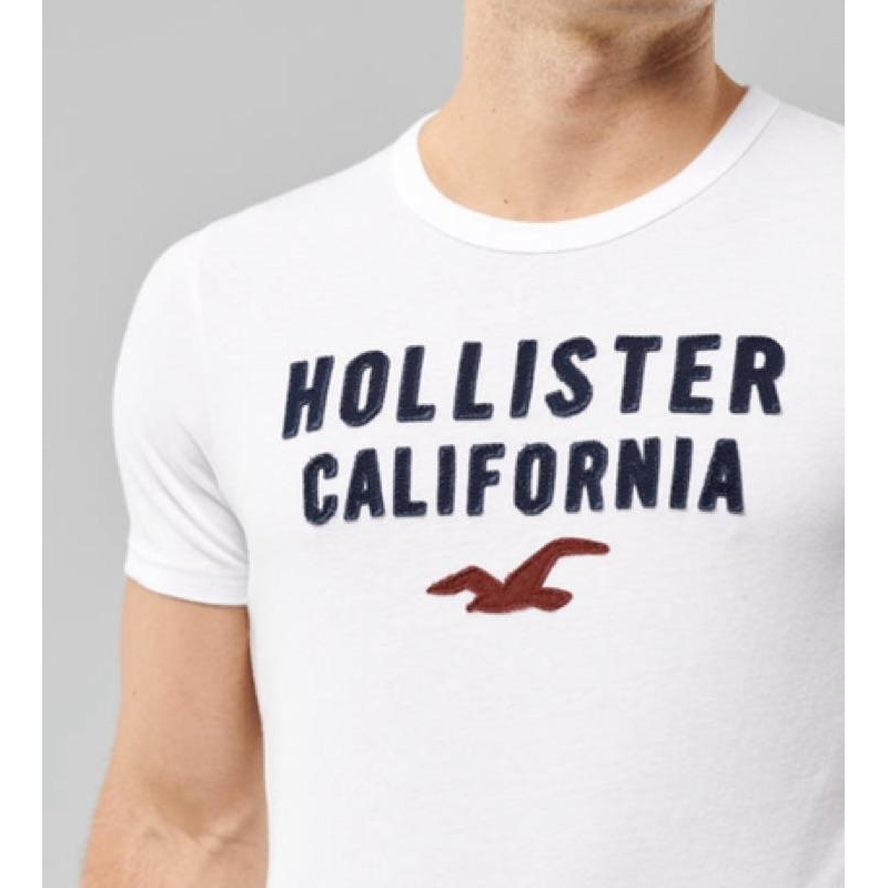 💯保證正品💯HCO Hollister 海鷗 圓領 成人版 短t  白色 黑色大logo 109 【Huang-RL】™-細節圖7