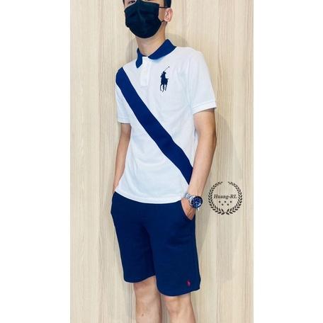 💯保證正品💯Ralph Lauren RL 短褲 POLO 青年版 深藍棉褲 小馬 大馬 9【Huang-RL】-細節圖8
