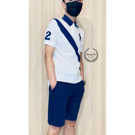 💯保證正品💯Ralph Lauren RL 短褲 POLO 青年版 深藍棉褲 小馬 大馬 9【Huang-RL】-細節圖9