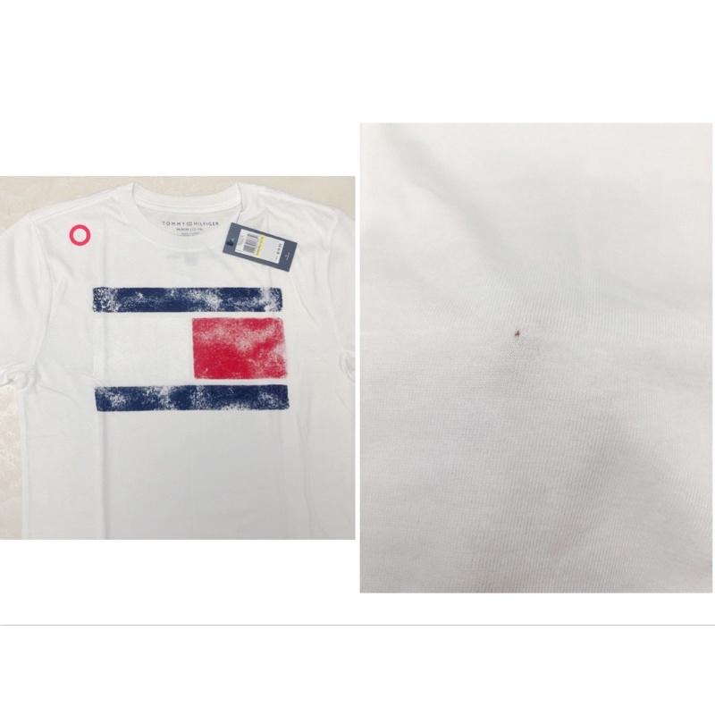 💯保證正品💯 Tommy Hilfiger 青年版 (男女可穿)  圓領 短袖 大Logo 24【Huang-RL】™-細節圖9