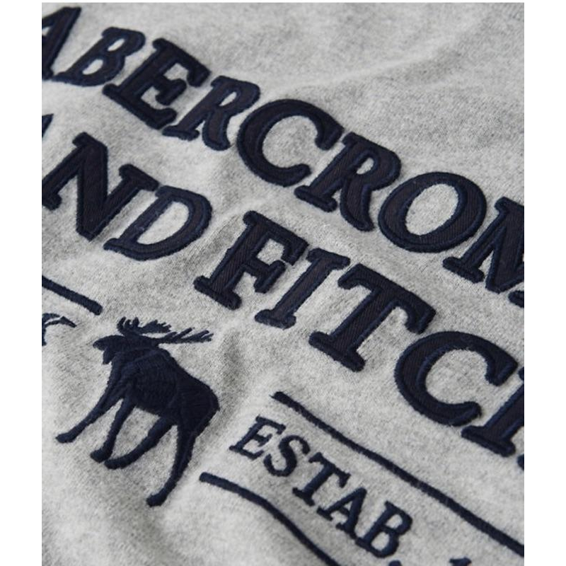 89💯保證正品💯Huang-RL Abercrombie & Fitch A&F 成人版  大麋鹿 短袖 短T 字母-細節圖5