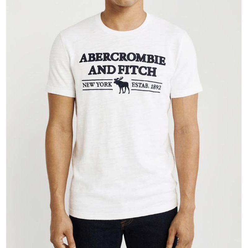 89💯保證正品💯Huang-RL Abercrombie & Fitch A&F 成人版  大麋鹿 短袖 短T 字母-細節圖9