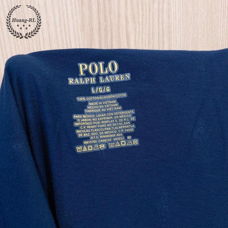 💯保證正品💯Ralph Lauren 滿版 RL 短袖 成人版 小馬 大馬 深藍 黑色  【Huang-RL】44-細節圖5