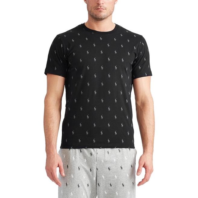 💯保證正品💯Ralph Lauren 滿版 RL 短袖 成人版 小馬 大馬 深藍 黑色  【Huang-RL】44-細節圖6