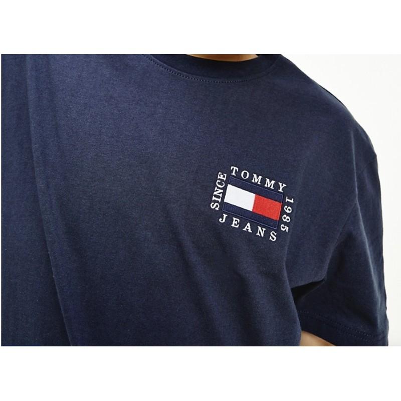 💯保證正品💯Tommy Hilfiger 大Logo圓領 成人版 燙印 短袖 T恤 102【Huang-RL】-細節圖2