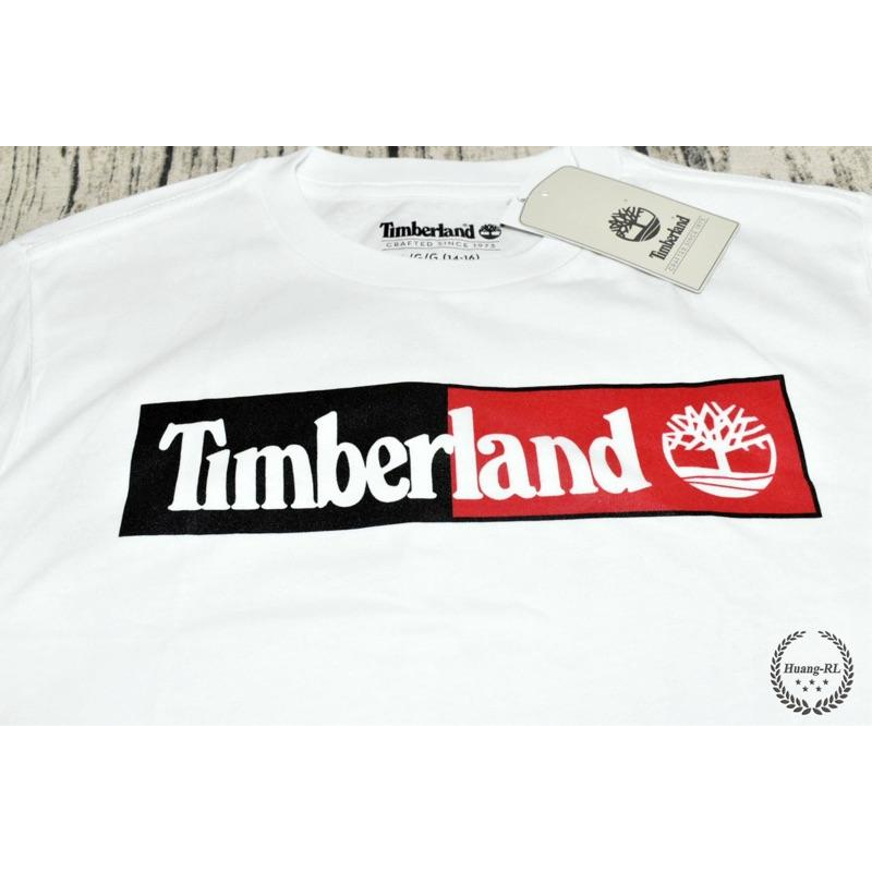 💯保證正品💯Huang-RL【Timberland】 圓領短T  踢不爛 青年版 現貨 大樹 logo  99-細節圖8