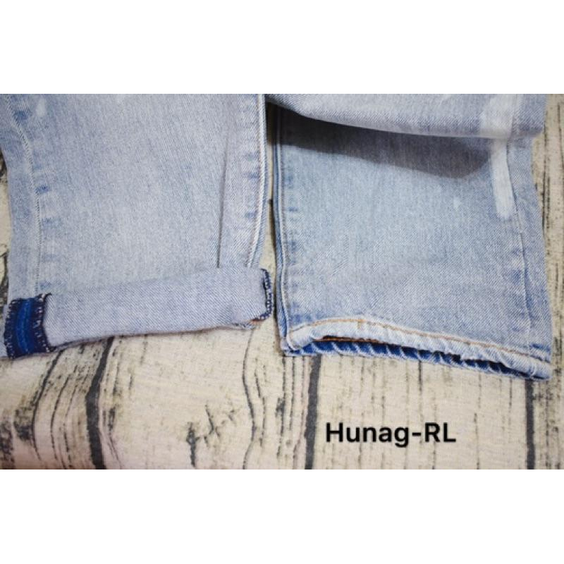 Levis 502💯保證正品💯Huang-RL  破壞 迷彩 牛仔長褲 深色 短褲 短牛 501 Levi＇s 外1-細節圖8