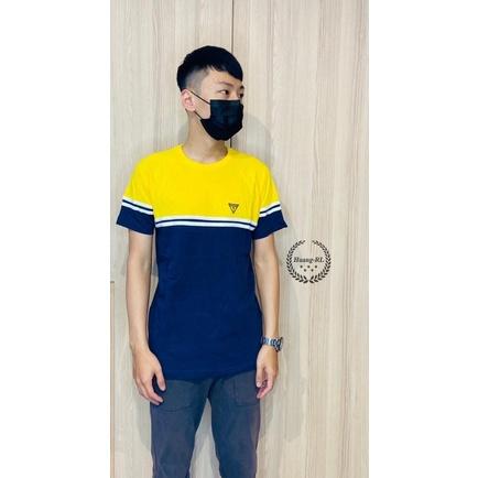 💯保證正品💯Guess 經典小Logo 成人版 短袖 T恤 短T 刺繡 滾邊 黑色 86-2【Huang-RL】™-細節圖5