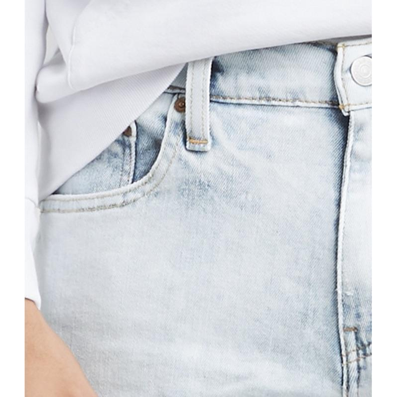 84/Levis 511💯保證正品💯Huang-RL  窄版 牛仔短褲 淺色 短褲 短牛 501 Levi＇s-細節圖5