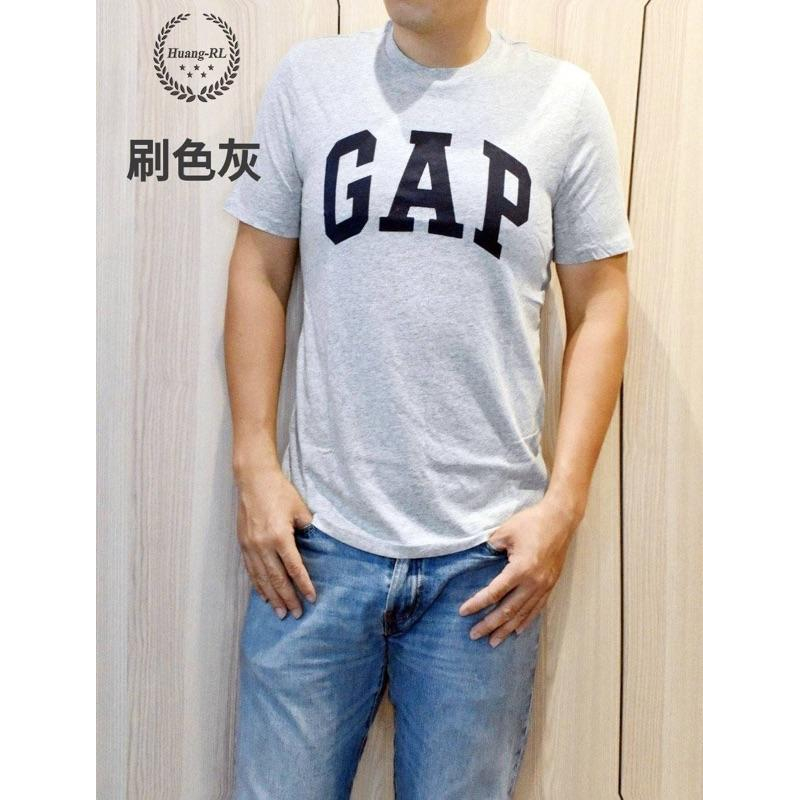 新貨💯保證正品💯Huang-RL GAP 男版  刷舊大logo 短Tee 圓領 短袖T恤   成人版-細節圖4