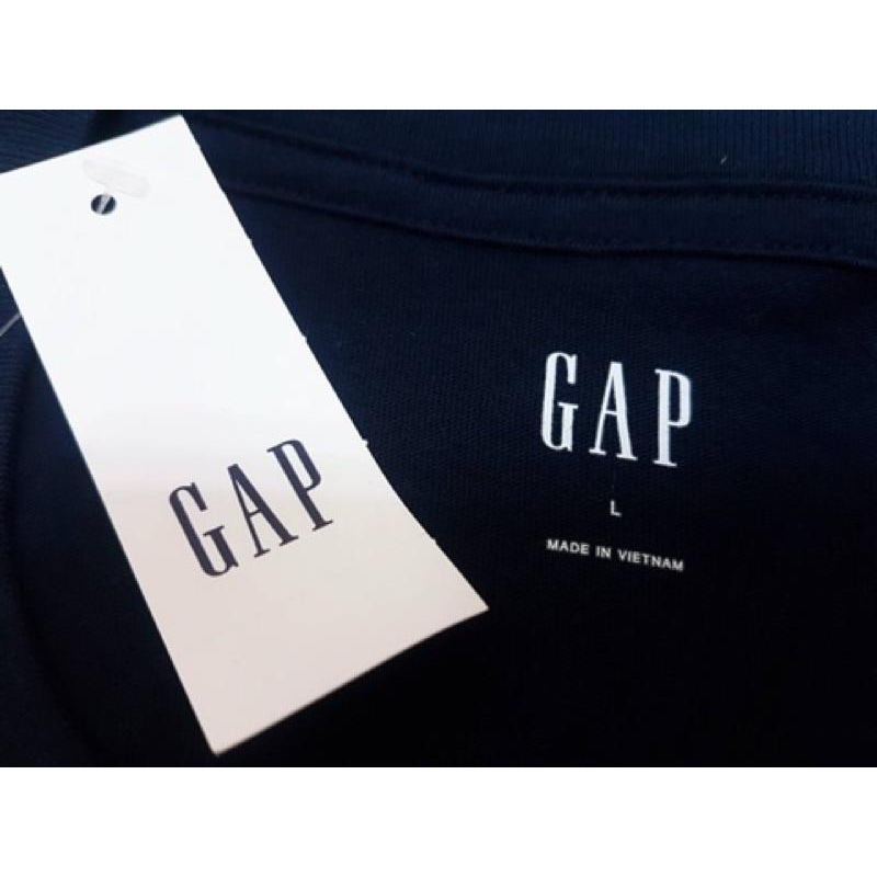 新貨💯保證正品💯Huang-RL GAP 男版  刷舊大logo 短Tee 圓領 短袖T恤   成人版-細節圖9